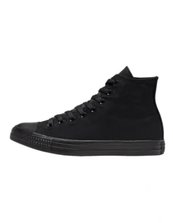 Converse Chuck Taylor All Star Mono Black Hi Top Sneaker -Myer Clothing Shop 870080410 6 720x928