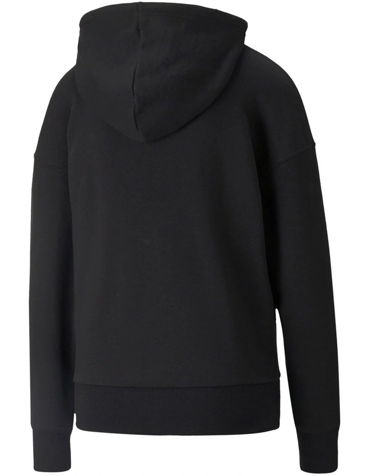 Puma Classics Logo Hoodie Black/Gold 4 Puma Classics Logo Hoodie Black/Gold - Image 4