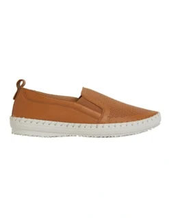 Riva Sneakers In Tan Leather