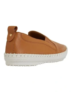 Riva Sneakers In Tan Leather -Myer Clothing Shop 872247430 4 720x928