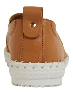 Riva Sneakers In Tan Leather -Myer Clothing Shop 872247430 5 720x928