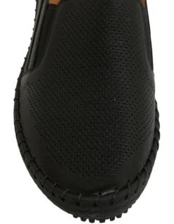 Riva Sneakers In Black On Black Leather 12 Riva Sneakers In Black On Black Leather -Myer Clothing Shop 872247520 6 720x928