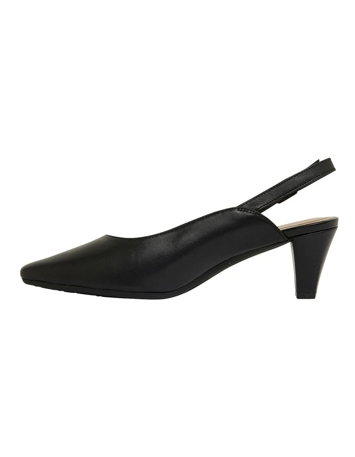 Agatha Black Glove Heeled Shoes 3 Agatha Black Glove Heeled Shoes - Image 3