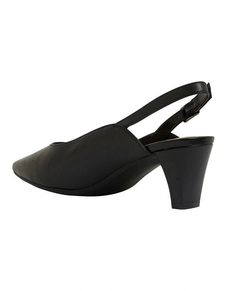 Agatha Black Glove Heeled Shoes 7 Agatha Black Glove Heeled Shoes - Image 7