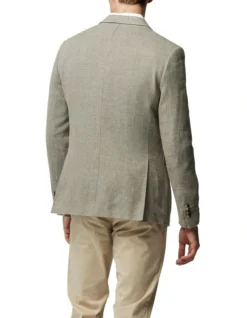 The Cascades Sports Fit Jacket In Mocha -Myer Clothing Shop 872897770 3 720x928