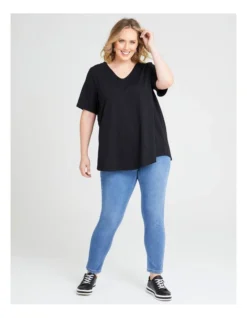 The Best Friend Denim Jegging Mid Blue -Myer Clothing Shop 873638830 3 720x928