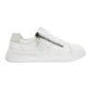 Novella White/Silver Glove Sneakers