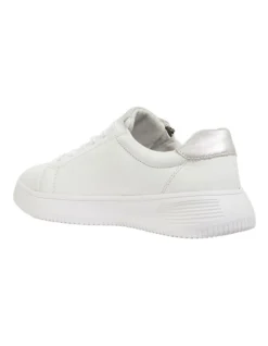 Novella White/Silver Glove Sneakers -Myer Clothing Shop 874881010 7 720x928