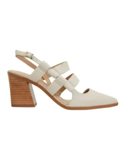 Gloria Ivory Glove Heeled Shoes