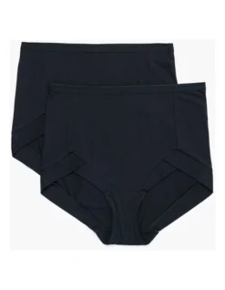 2Pk Bamboo Everyday Briefs Black -Myer Clothing Shop 875404180 4 1 720x928
