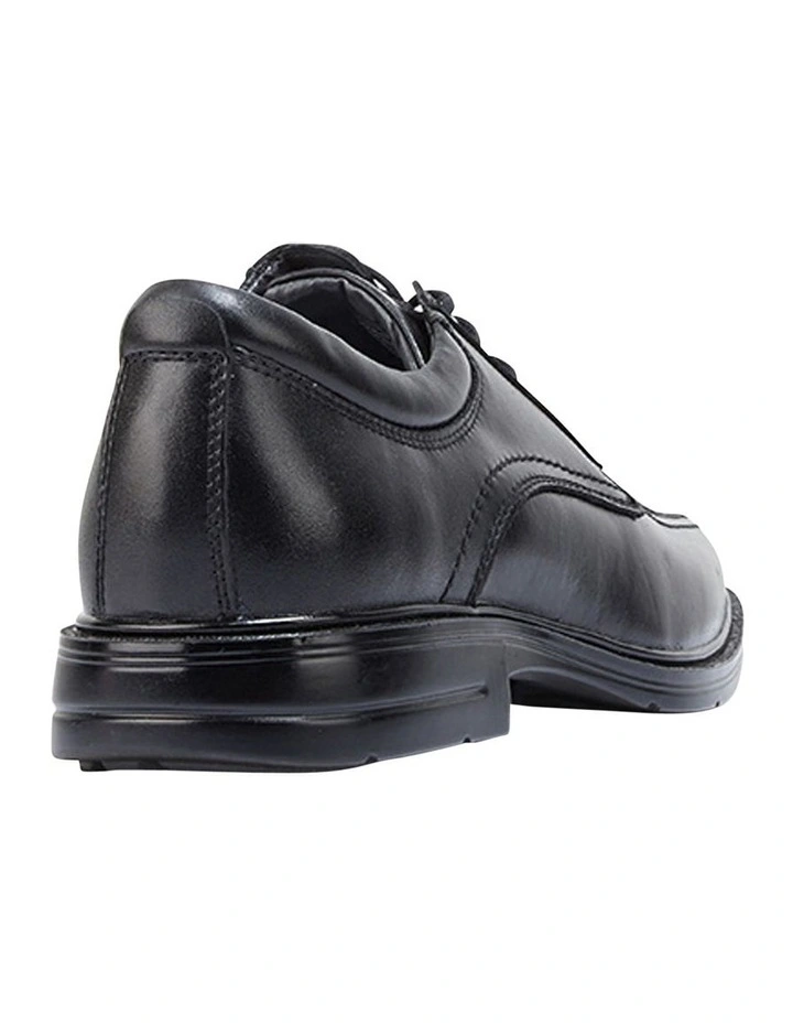 Hush Puppies Rochester Black Lace Up Shoe 3 Hush Puppies Rochester Black Lace Up Shoe - Image 3