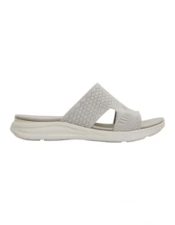 Madon Light Grey Stretch Sandals