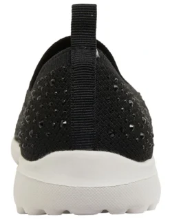 Parlour Black Diamante Sneakers -Myer Clothing Shop 877343590 5 720x928