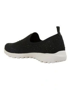 Parlour Black Diamante Sneakers -Myer Clothing Shop 877343590 7 720x928