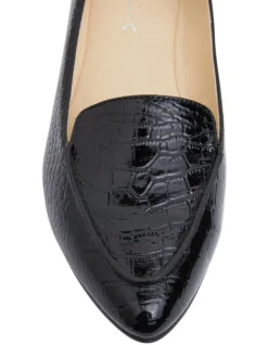 Reno Black Croc Patent -Myer Clothing Shop 878068720 6 720x928