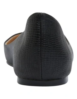 Reuben Black Lizard Flat Shoes 11 Reuben Black Lizard Flat Shoes -Myer Clothing Shop 878071330 5 720x928