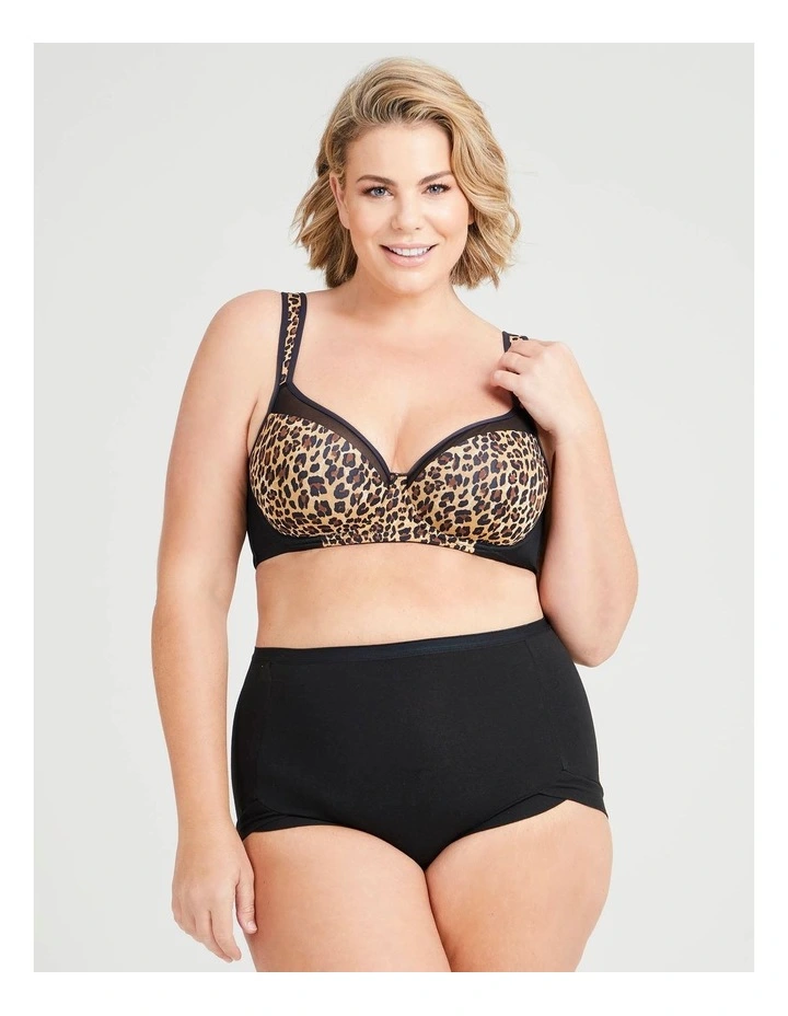 Mesh Trim Underwire Bra 14-18 3 Mesh Trim Underwire Bra 14-18 - Image 3