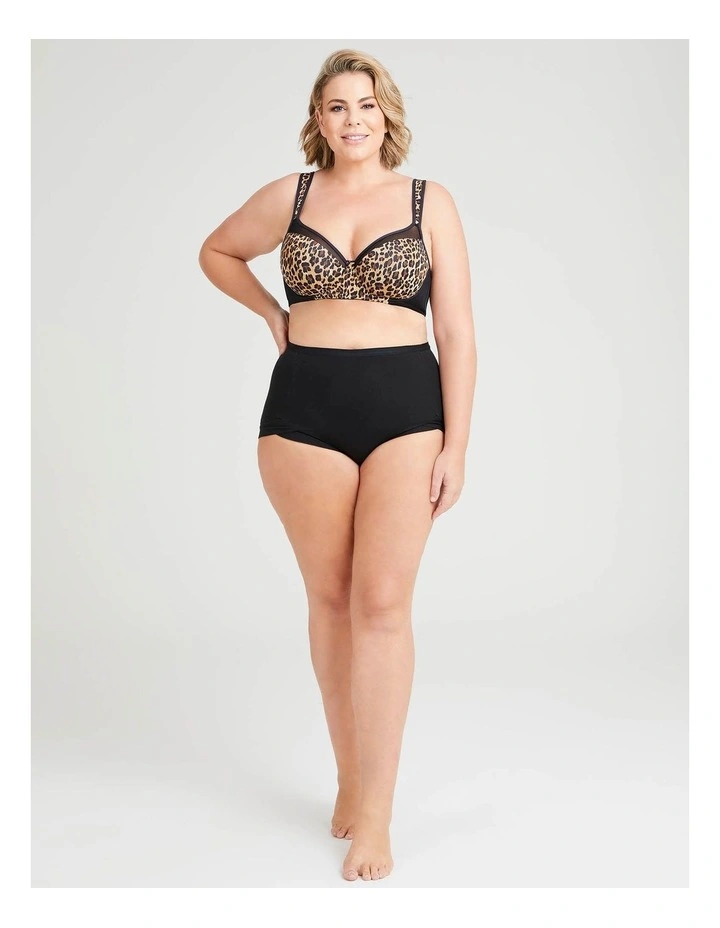 Mesh Trim Underwire Bra 14-18 4 Mesh Trim Underwire Bra 14-18 - Image 4