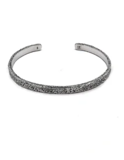 Andreas Cuff Bracelet In Silver