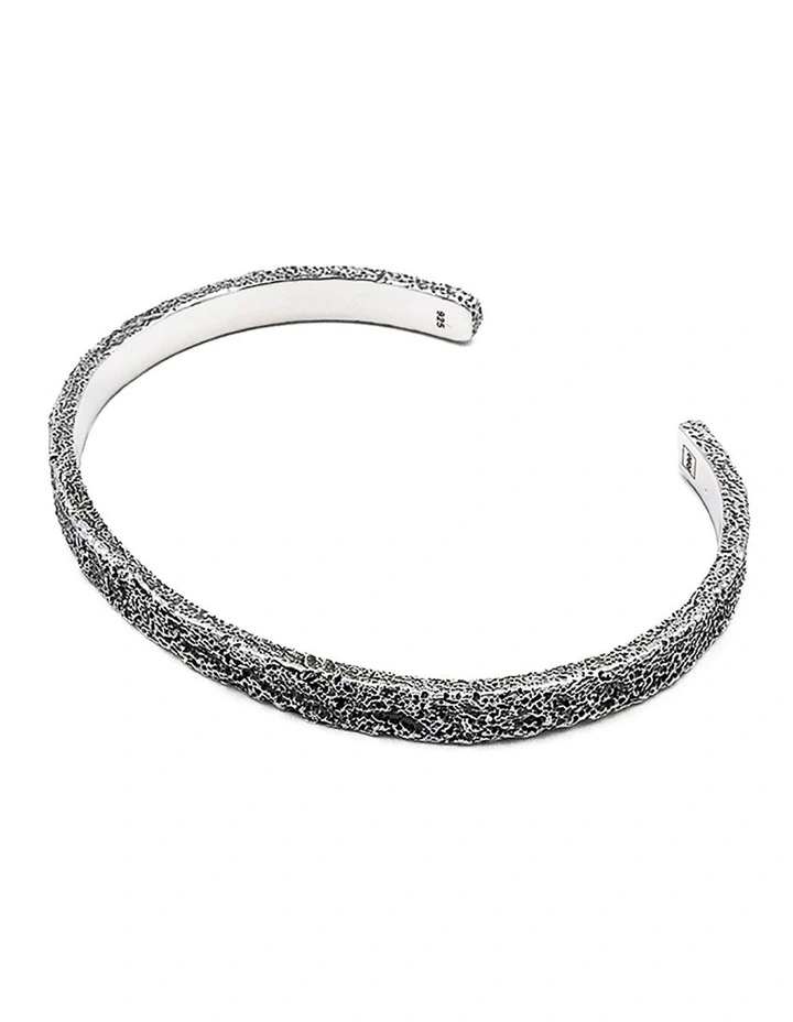 Ruben Silver Cuff Bracelet 2 Ruben Silver Cuff Bracelet - Image 2