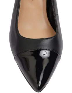 Kirsty Heeled Shoes In Black Patent / Leather -Myer Clothing Shop 880316560 6 720x928