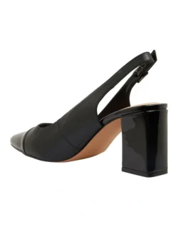 Kirsty Heeled Shoes In Black Patent / Leather -Myer Clothing Shop 880316560 7 720x928