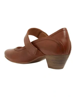 Appeal Cognac Glove Heeled Shoes -Myer Clothing Shop 880385050 7 720x928