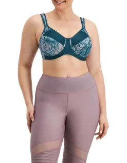 Berlei Curves Active Sports Bra In Green