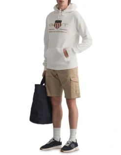Gant Archive Shield Hoodie White -Myer Clothing Shop 881315290 3 720x928