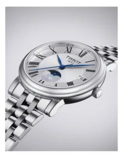 Tissot Carson Premium Lady Moonphase T1222231103300 Watch In Silver 11 Tissot Carson Premium Lady Moonphase T1222231103300 Watch In Silver -Myer Clothing Shop 881778790 5 720x928