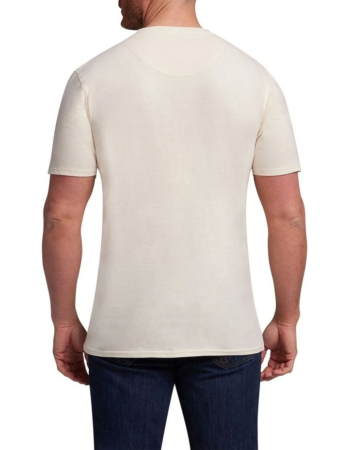 Bull Sketch T-Shirt Cream 2 Bull Sketch T-Shirt Cream - Image 2