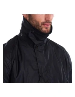 Henry Sartorial X Barbour Ashby Wax Jacket Navy -Myer Clothing Shop 883056520 5 720x928