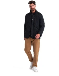 Henry Sartorial X Barbour Chelsea Sportsquilt Jacket Navy -Myer Clothing Shop 883056700 883011790 3 720x928