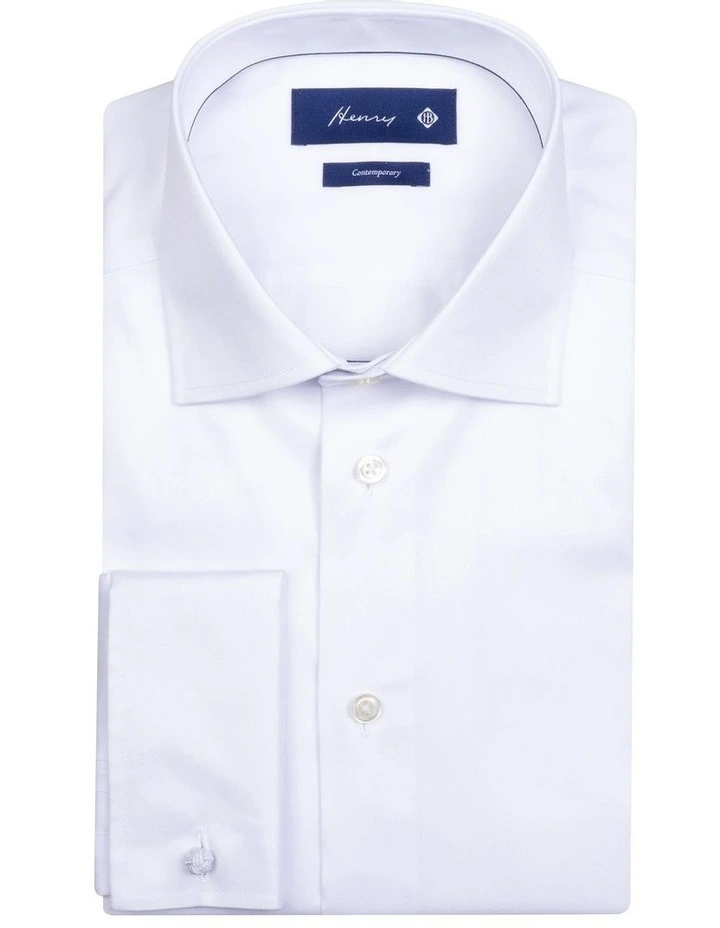 Twill Shirt White Sc-Contemporary Fit 2 Twill Shirt White Sc-Contemporary Fit - Image 2