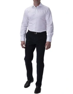 Twill Shirt White Sc-Contemporary Fit 9 Twill Shirt White Sc-Contemporary Fit -Myer Clothing Shop 883058950 883043920 3 720x928