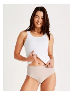 SOHO Smooth Full Brief In Beige