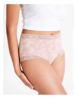 Soho Smooth With Lace Full Brief In Pink 11 Soho Smooth With Lace Full Brief In Pink -Myer Clothing Shop 883217440 928705150 5 3 720x928