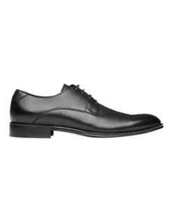 Wingate Black Leather Dress Shoes