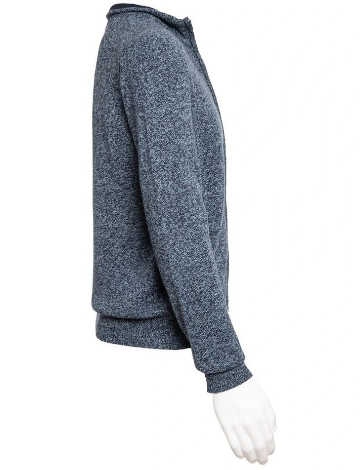 Full Zip Knit Blue 5 Full Zip Knit Blue - Image 5