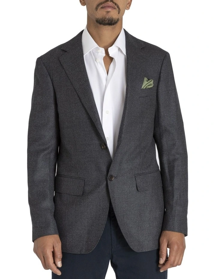 Timeless Jacket Long Charcoal 1 Timeless Jacket Long Charcoal
