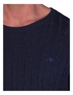 Signature Cable Knit Black -Myer Clothing Shop 883786150 3 1 720x928