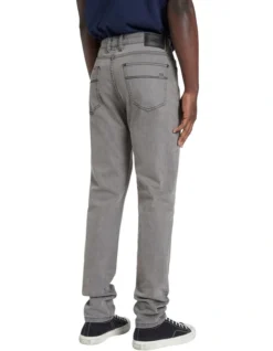 Johnny Coated Slim Jean Light Grey -Myer Clothing Shop 884275570 3 720x928