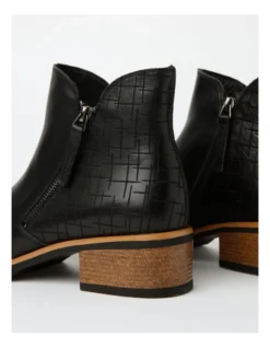 Dallas Black Leather Boot -Myer Clothing Shop 885052360 5 1 720x928