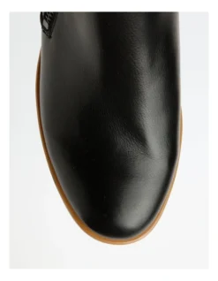 Dallas Black Leather Boot -Myer Clothing Shop 885052360 7 720x928