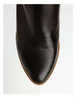 Rene Black Leather Boot -Myer Clothing Shop 885053080 6 720x928