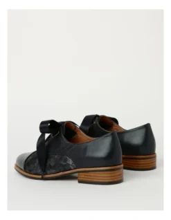 Avril Navy Leather Flat Shoes 10 Avril Navy Leather Flat Shoes -Myer Clothing Shop 885053890 5 720x928