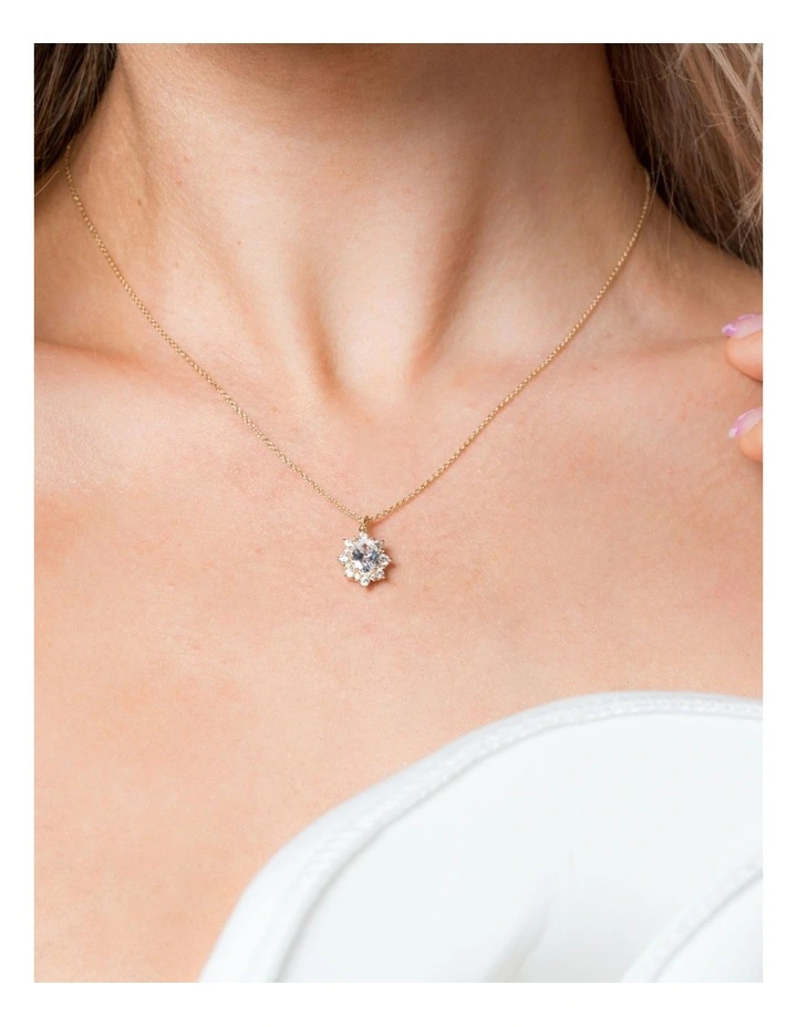 Iconic Bridal Eloise Pendant Gold 3 Iconic Bridal Eloise Pendant Gold - Image 3