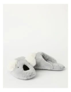 SOHO Koala Slipper In Grey -Myer Clothing Shop 886002760 3 720x928