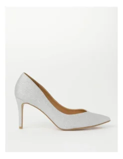 Alexa Silver Heeled Shoes