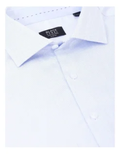 Slim Long Sleeve Stripe Dobby Business Shirt Navy 7 Slim Long Sleeve Stripe Dobby Business Shirt Navy -Myer Clothing Shop 887084110 4 720x928